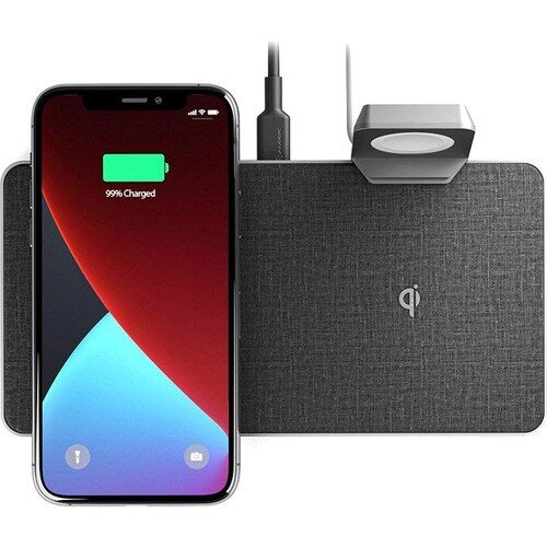Station de charge sans fil 3-en-1 ALOGIC Ultra Power pour iPhone et Airpod