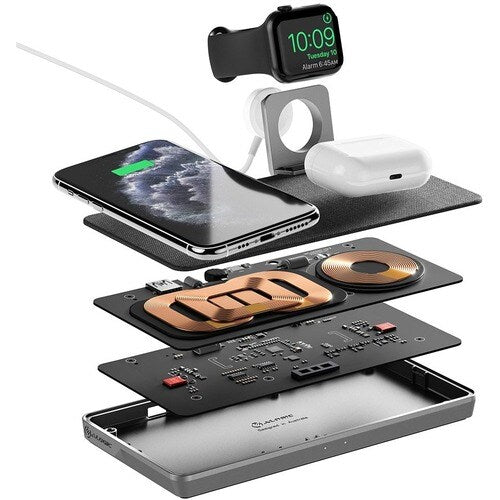 Station de charge sans fil 3-en-1 ALOGIC Ultra Power pour iPhone et Airpod