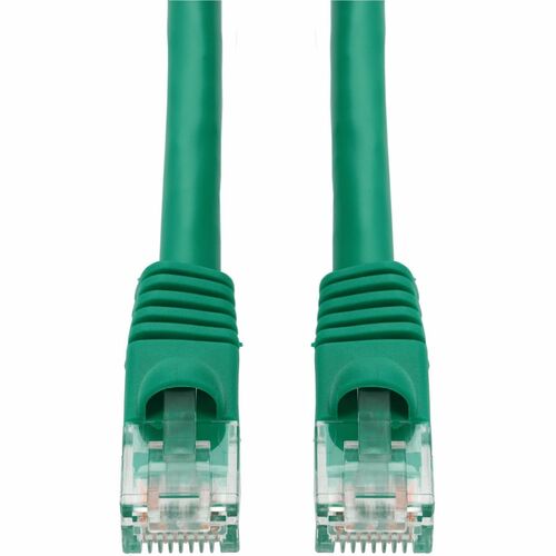 Câble Ethernet Cat. 6A vert AddOn 4,5 m en PVC anti-accrocs avec gaine à bulles RJ