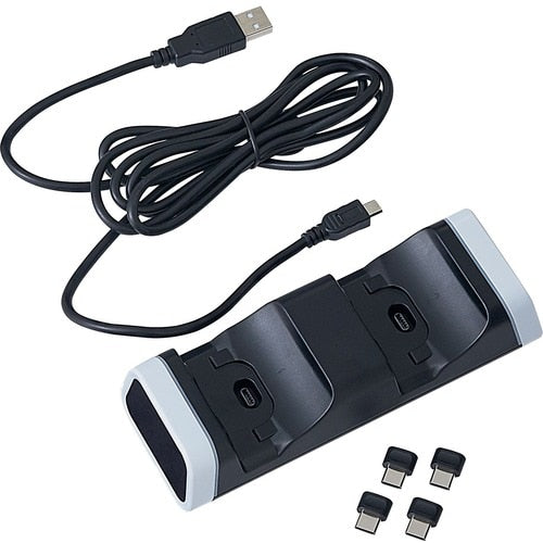 Support de charge double Verbatim pour PlayStation 5 DualSense Wire