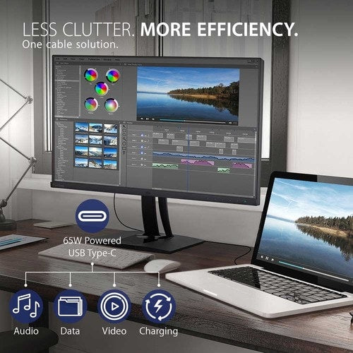 Monitor LED Full HD ViewSonic ColorPro VP2468a de 24" - 16:9 - 23,8" visibles