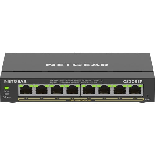 8 puertos GB POE+ SMART PLUS