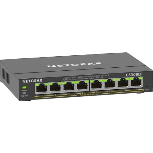 8 puertos GB POE+ SMART PLUS