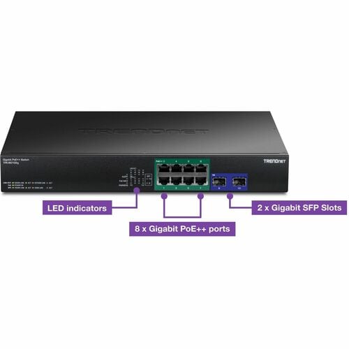 10-PORT GIGABIT 4PPOE SWITCH