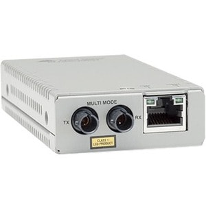 Allied Telesis MMC200LX/ST Transceiver/Media Converter - 1 x Network (RJ
