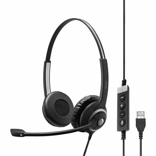 EPOS IMPACT SC 260 USB MS II Headset - Stereo - USB Type A - Wired - O