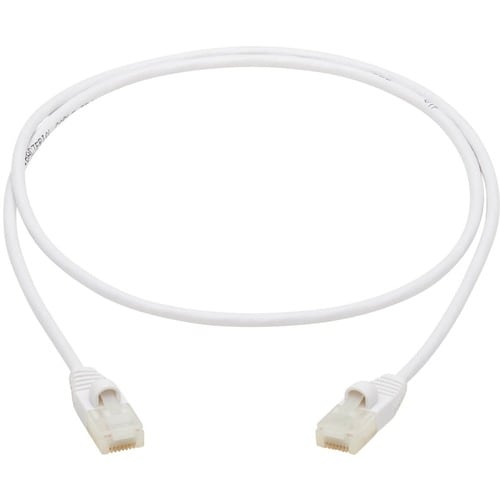Tripp Lite Safe-IT N261AB-S02-WH Cat.6a UTP Network Cable - 2 ft (0.61 m) Catego