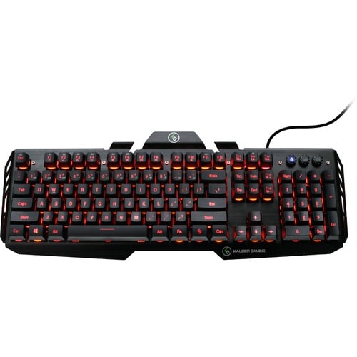 ALUMINUM GAMING KEYBOARD W/RGB