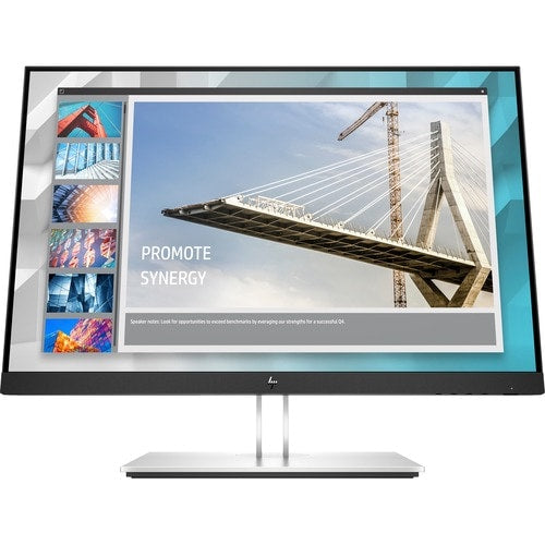 Monitor LCD HP E24i G4 de 24" WUXGA - 16:10 - Negro, Plateado