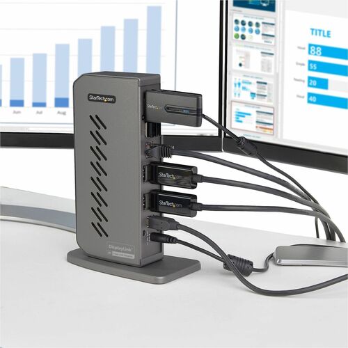 Station d'accueil USB-C et USB-A StarTech.com