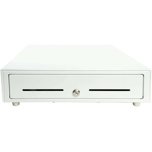 Star Micronics CD3-1616 Value Cash Drawer, USB, White, 16Wx16D, 5Bill-5Coin - US