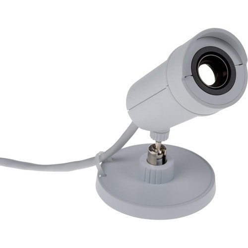 AXIS P1280-E 300 Kilopixel Indoor/Outdoor Network Camera - Color - White - H.26