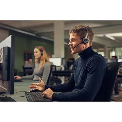 EPOS IMPACT SC 638 Headset - Mono - Easy Disconnect - Wired - On-ear -