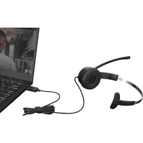 Lenovo 100 Mono USB Headset - Mono - USB Type A