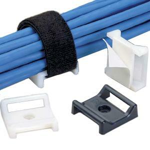 Panduit Tak-Ty Hook and Loop Cable Tie - Cable Tie - Black