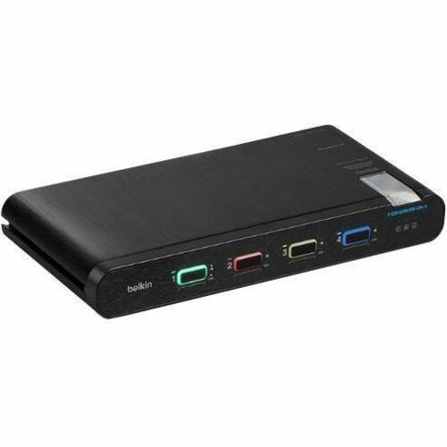 4 puertos, 2 cabezales, DP/HDMI, conector universal SKVM con CAC PP4.0, multipuerto 1