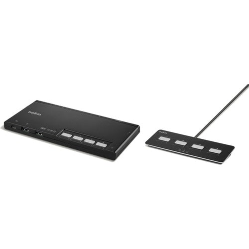 SKVM DP MODULAIRE 4 PORTS 2 TÊTES AVEC TÉLÉCOMMANDE PP4.0 MULTI 1