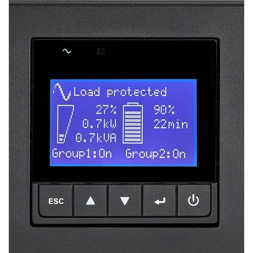 Onduleur réseau Eaton 9PX Lithium-Ion 3 000 VA 2 400 W 120 V 2U Rack/Tour