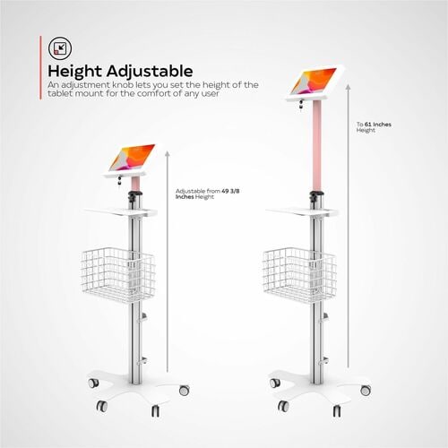 CTA Digital Medical Mobile Floor Stand with Large