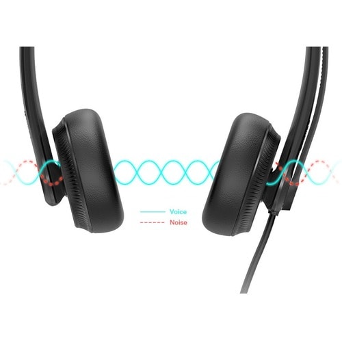 Yealink YHS34 Dual Headset - Stereo