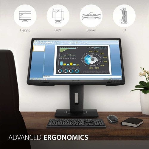 Moniteur LED Full HD ViewSonic Graphic VG2440 24 pouces - 16:9 - Noir