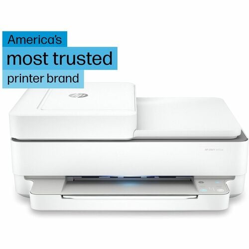 Impresora multifunción DeskJet 6455E, transparente, de sobremesa, con alimentador automático de documentos (ADF), USB, 4800 x 1200, 256 MB, 10/7 ppm