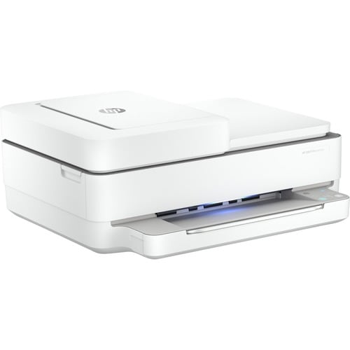 Impresora multifunción DeskJet 6455E, transparente, de sobremesa, con alimentador automático de documentos (ADF), USB, 4800 x 1200, 256 MB, 10/7 ppm
