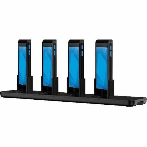 Cargador Elo DC10 de 4 ranuras - Con cable - Ordenador portátil - 4 ranuras - Tapa de carga