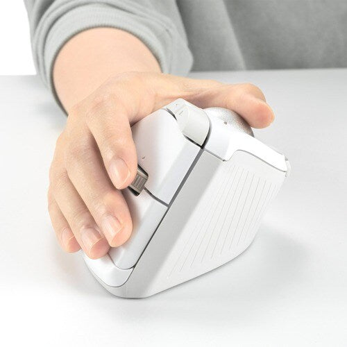 Boule de commande verticale sans fil PRO FIT ERGO blanche (boîte marron)