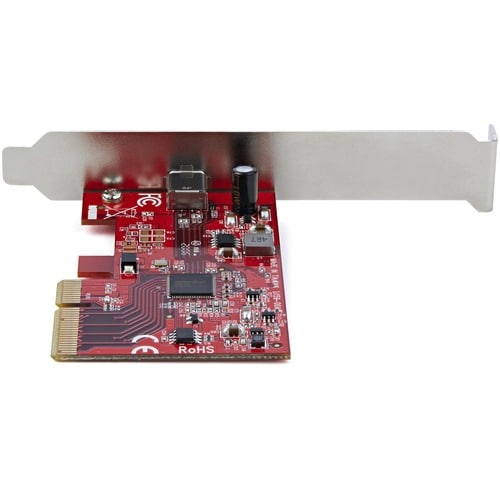 Carte PCIe USB 3.2 Gen 2x2 StarTech.com - Contrôleur PCI Express 3.0 x4 USB-C 20 Gbit/s