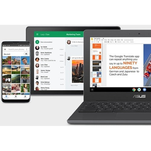 Processeur Intel Celeron N4020 de 11,6 pouces, 1,1 GHz, 4 Go, 32 Go, sans Chrome OS