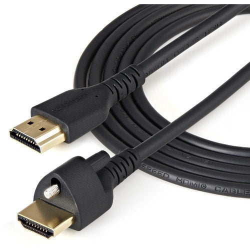 Câble HDMI StarTech.com de 2 m (6 pi) avec vis de verrouillage