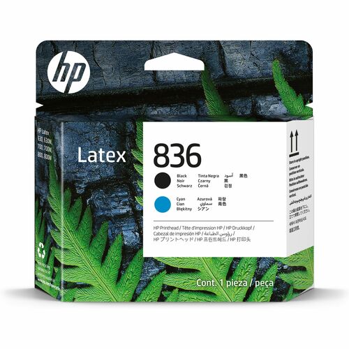 Tête d'impression HP d'origine - Pack cyan, noir