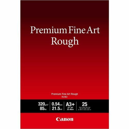 Papel fotográfico rugoso Canon Premium Fine Art - 13x19 - A3+ - 13"