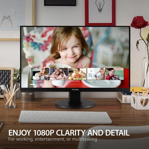 Moniteur LED Full HD ViewSonic Value VA2447-MH 24 pouces - 16:9
