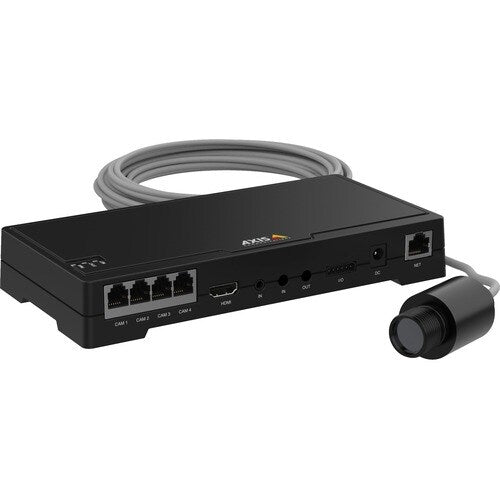 Cámara de vigilancia para exteriores AXIS FA1080-E - Color - Negro, Gris - Lente fija -