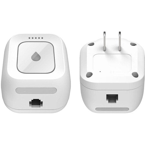 Kit de détection de fuite d'eau Wi-Fi intelligent pour toute la maison D-Link - Blanc