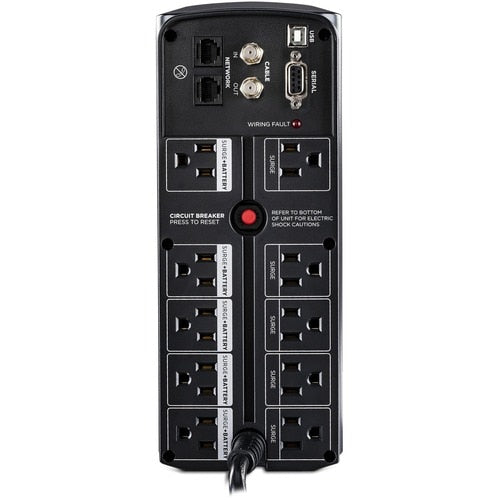 Cyber Power CyberPower AVR CP1200AVR 1200VA UPS - 1200VA/720W - 12 Min