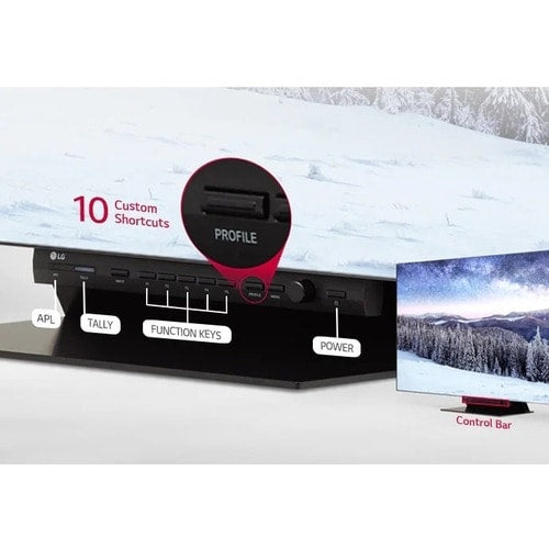 Écran LG UltraFine OLED Pro - 65\" (1651 mm) OLED - Plage dynamique élevée (HDR)
