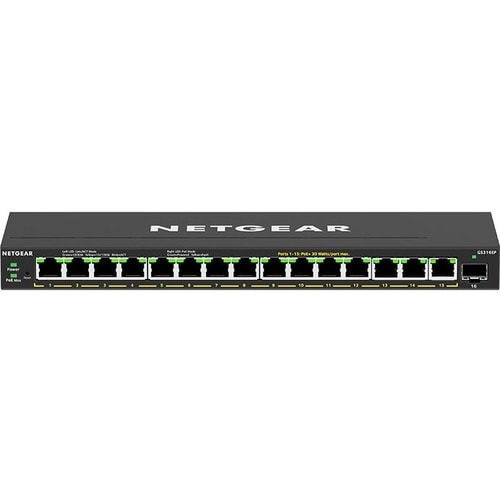 16PORT POE+ GIGABIT PLUS SWITCH
