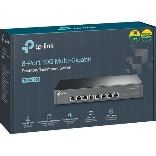 8PORT 10G DESKTOP/RACKMOUNT SWITCH