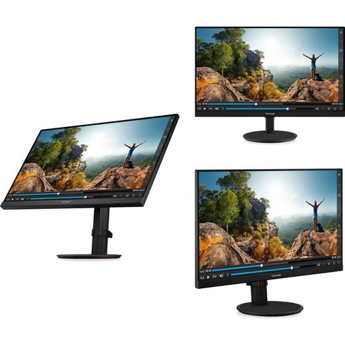 Écran Viewsonic 27 pouces, dalle MVA, résolution 1920 x 1080 - 27 pouces visible - Multi