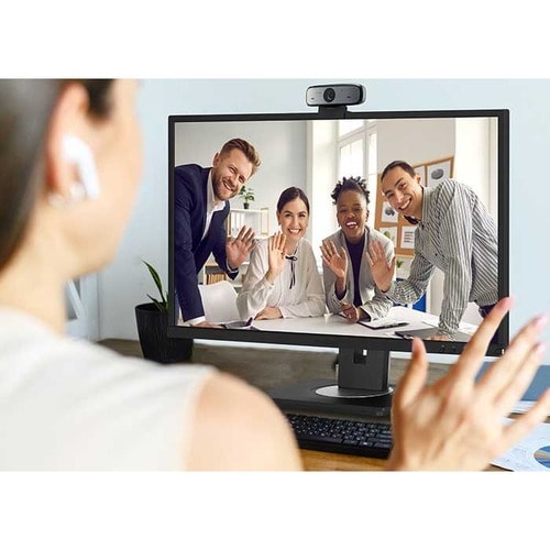 ViewSonic VB-CAM-002 Video Conferencing Camera - 30 fps - Black, Silver - Micro
