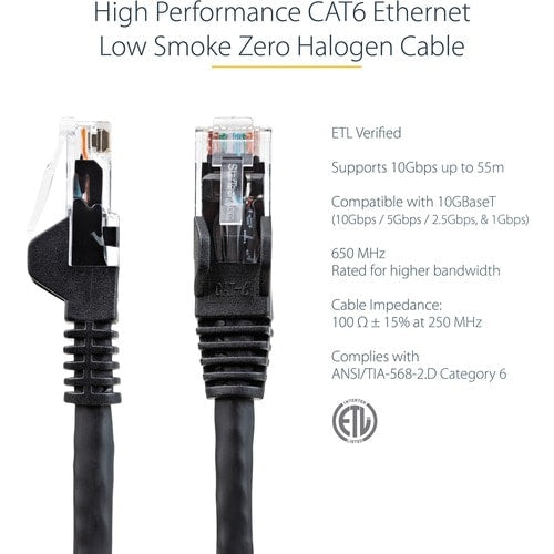 StarTech.com 6in (15cm) CAT6 Ethernet Cable