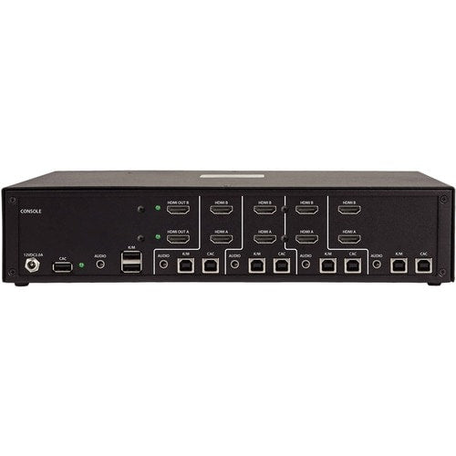 4P DUALMNTR HDMI KVM CAC PP3.0