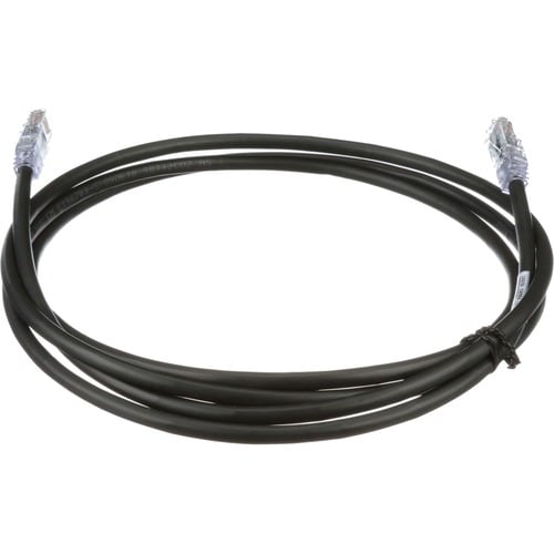 Panduit PanNet Patch Cord, 24 AWG, Cat. 6A, RJ45, 10 ft., Black - MOQ (minimum