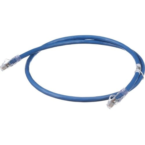 Cable de conexión Panduit PanNet, 24 AWG, Cat. 6A, RJ45, 10 pies, amarillo - Cantidad mínima de pedido (MOQ)