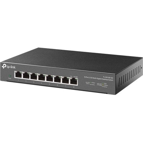 8-PORT 2.5G DESKTOP SWITCH UP TO 40 GBPS OF SWITCHING CAPACITY