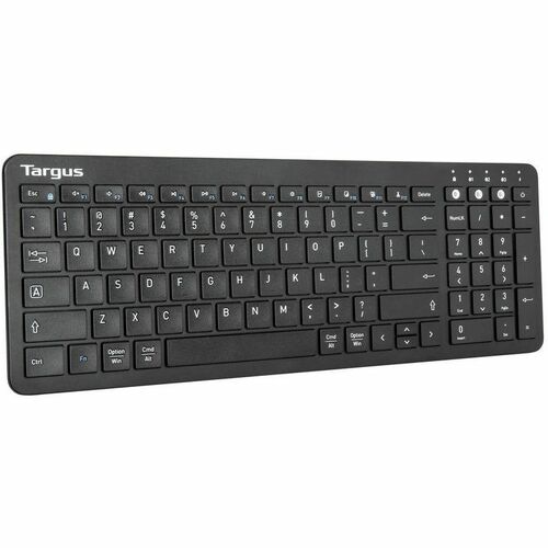 Teclado antimicrobiano Bluetooth multidispositivo de tamaño mediano de Targus, negro