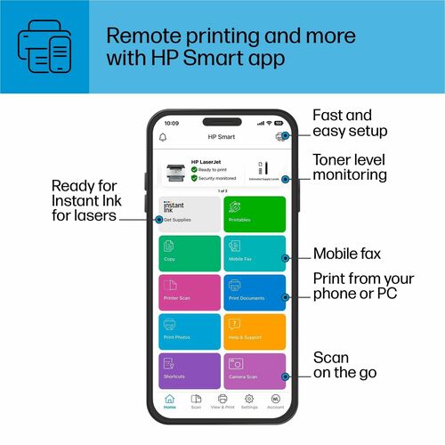 Impresora láser LaserJet Pro M209DW